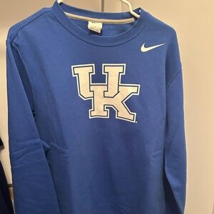 Nike University of Kentucky Blue Crewneck Sweatshirt